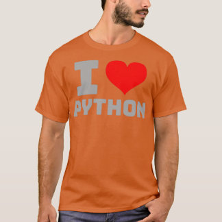 I Liebe Python T-Shirt