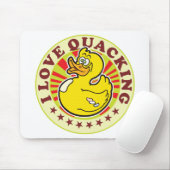 I Liebe Quacking Mousepad (Mit Mouse)
