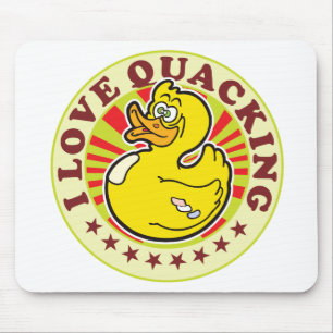 I Liebe Quacking Mousepad