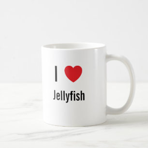 I Liebe Quallen Kaffeetasse