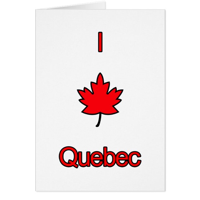 I Liebe Quebec (Vorne)