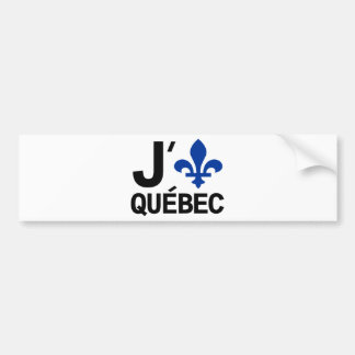 I Liebe Quebec Autoaufkleber