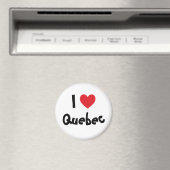 I Liebe Quebec Magnet (In Situ (Geschirrspüler))
