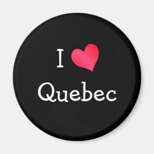 I Liebe Quebec Magnet
