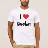 I Liebe Quebec T-Shirt (Vorderseite)