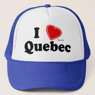 I Liebe Quebec Truckerkappe
