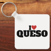 I Liebe Queso Schlüsselanhänger (Vorderseite)