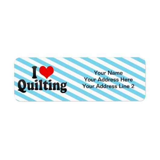 I Liebe Quilting (Vorne)