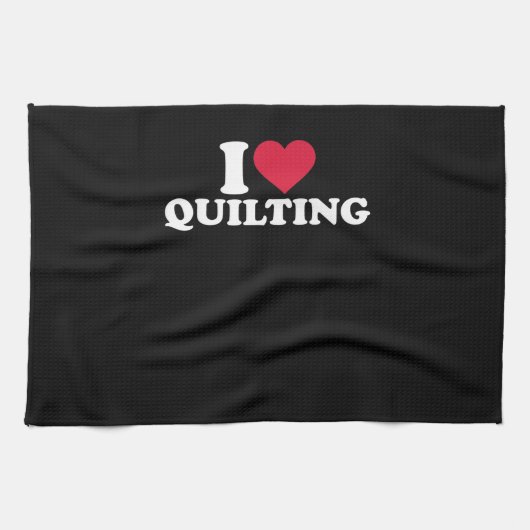 I Liebe Quilting Premium Geschirrtuch (Horizontal)