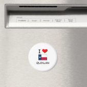 I Liebe Quinlan Texas Magnet (In Situ (Geschirrspüler))