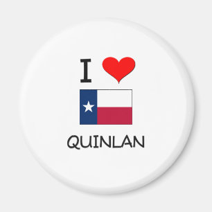 I Liebe Quinlan Texas Magnet