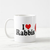 I Liebe-Rabbiner Kaffeetasse (Links)