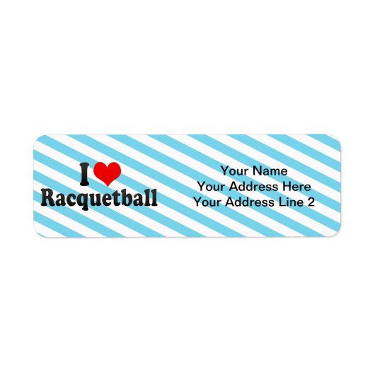 I Liebe Racquetball (Vorne)