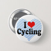 I Liebe-Radfahren Button (Vorne & Hinten)