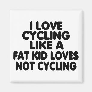 I Liebe-Radfahren Magnet
