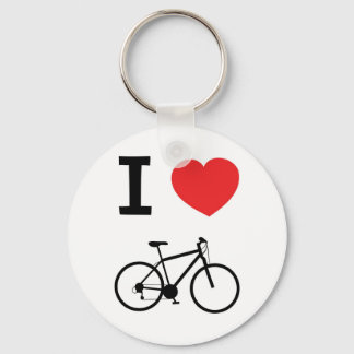 I Liebe Radfahren Schlüsselanhänger
