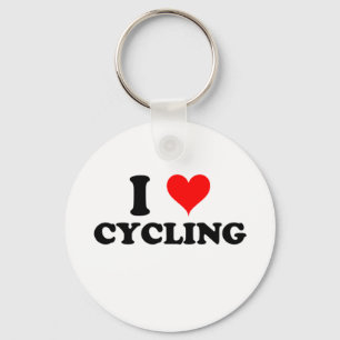I Liebe-Radfahren Schlüsselanhänger