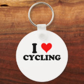 I Liebe Radfahren Schlüsselanhänger (Vorderseite)