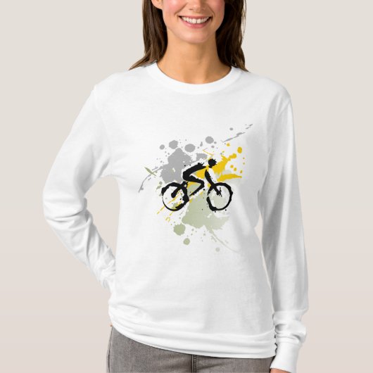 I Liebe-Radfahren T-Shirt (Vorderseite)