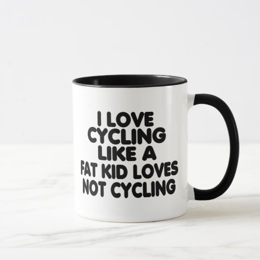 I Liebe-Radfahren Tasse (Rechts)