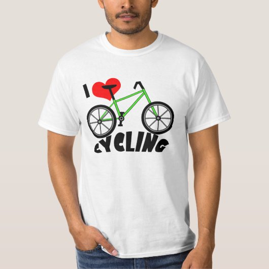I Liebe-radfahrenT - Shirt (Vorderseite)