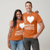 I Liebe Radio Ham Operator T-Shirt (Unisex)