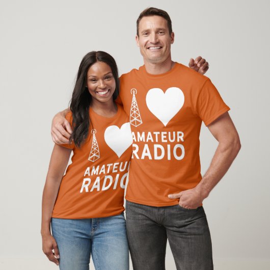 I Liebe Radio Ham Operator T-Shirt (Unisex)