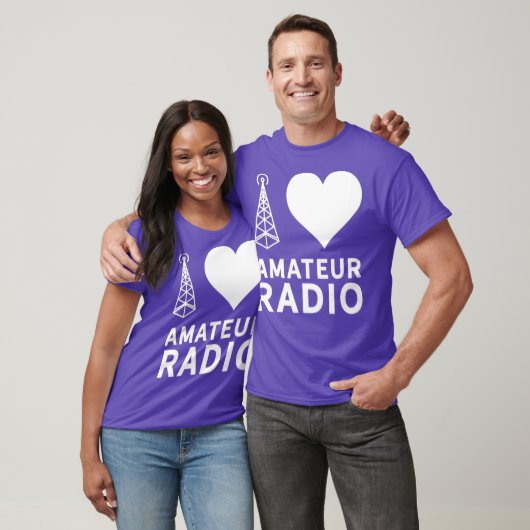 I Liebe Radio Ham Operator T-Shirt (Unisex)