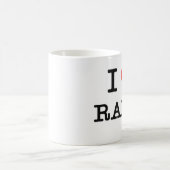I Liebe-Radio Kaffeetasse (Mittel)