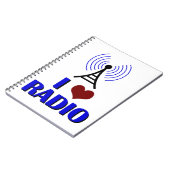 I Liebe Radio Notizblock (Linke Seite)