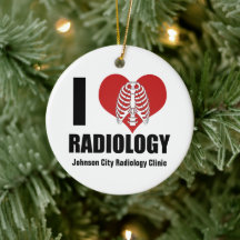 I Liebe Radiologie Custom Radiologist Weihnachten