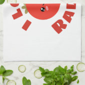 I Liebe Radish Geschirrtuch (Gefaltet)