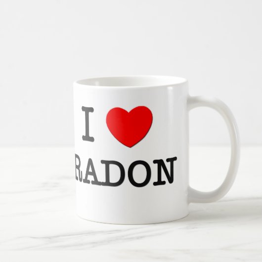 I Liebe-Radon Kaffeetasse (Rechts)