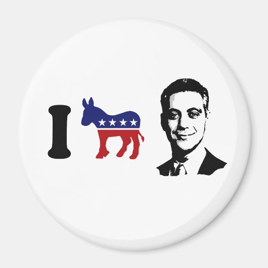 I Liebe Rahm Emanuel Magnet (Vorne)