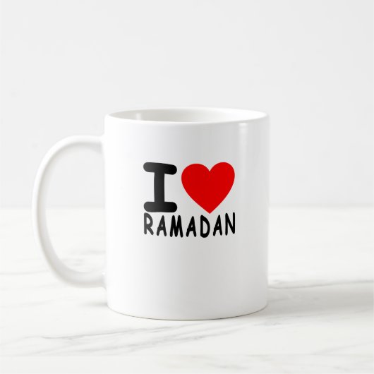 I Liebe Ramadan. Kaffeetasse (Links)