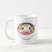 I Liebe Ramen Axolotl Pun Kaffeetasse (Links)