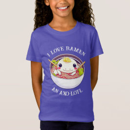 I Liebe Ramen Axolotl Pun T-Shirt