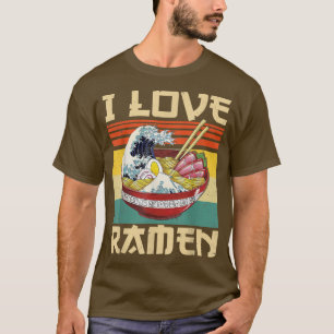 I Liebe Ramen Japanisch Niedlich Kawaii Anime Gift T-Shirt