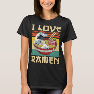 I Liebe Ramen Japanisch Niedlich Kawaii Anime Gift T-Shirt