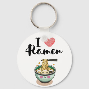 I Liebe ramen Schlüsselanhänger