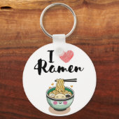I Liebe ramen Schlüsselanhänger (Vorderseite)