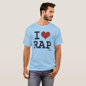 I LIEBE RAP T-Shirt (Vorne ganz)