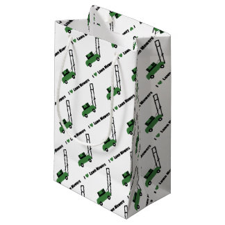 I Liebe Rasenmäher Kleine Geschenktüte