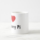 I Liebe Raspberry Pi Kaffeetasse (Mittel)
