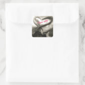 I LIEBE Rats Aufkleber (Tasche)