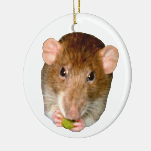 I Liebe Rats Hungry Rat Ornament (Links)