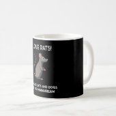 I Liebe Rats Maus Mäuse Rodent Kaffeetasse (VorderseiteRechts)