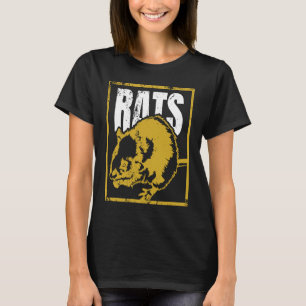 I Liebe Rats Maus Nagetiere Tiere T-Shirt
