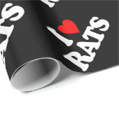 I LIEBE-RATTEN GESCHENKPAPIER (Rolleneckpunkt)