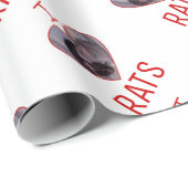 I Liebe-Ratten! Geschenkpapier (Rolleneckpunkt)